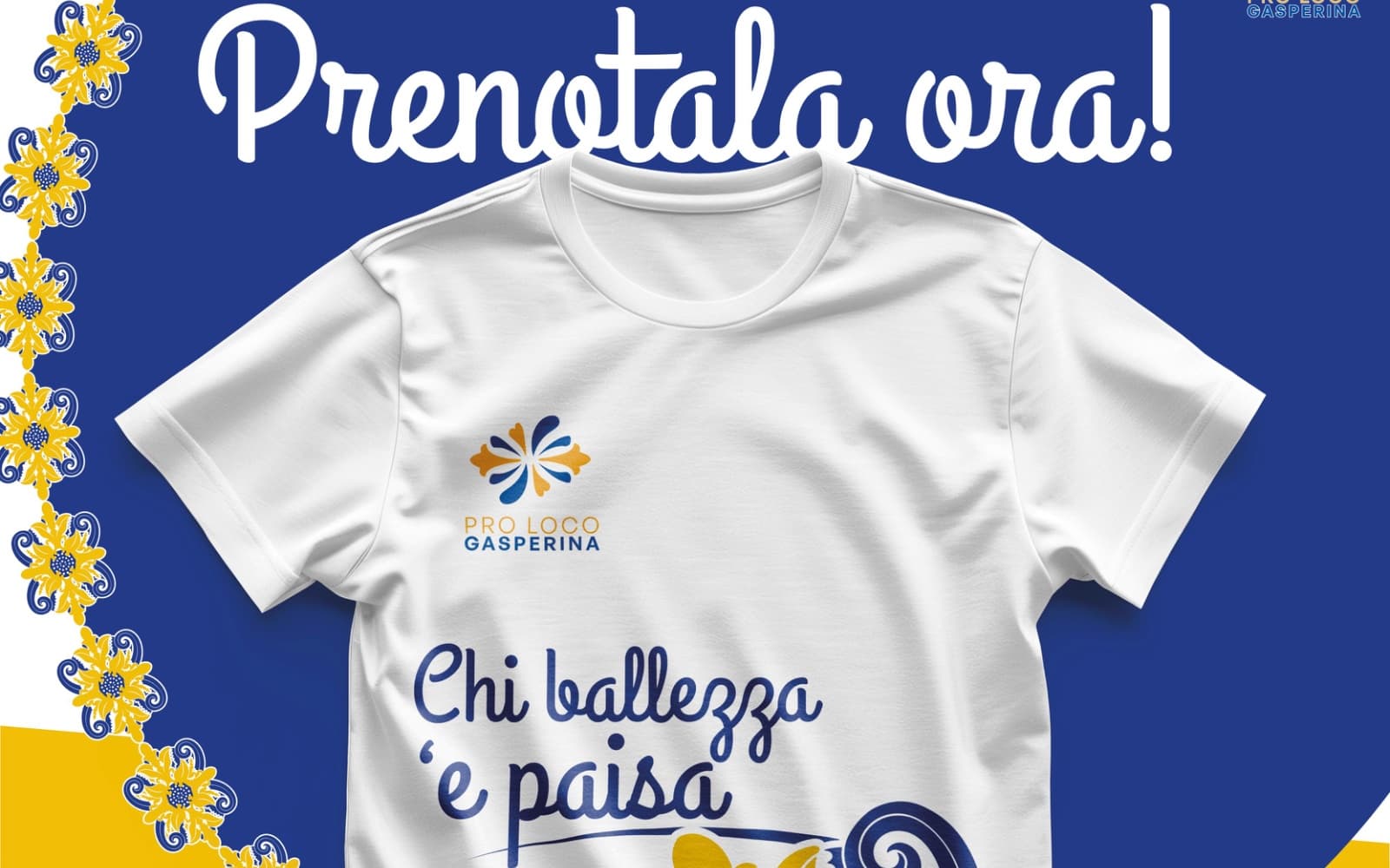La T-Shirt ufficiale di Gasperina Autentica